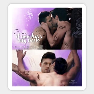 Malec Kisses Sticker